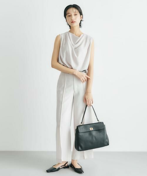 URBAN RESEARCH ROSSO / アーバンリサーチ ロッソ シャツ・ブラウス | クールタッチ 防シワドレープブラウス | 詳細18