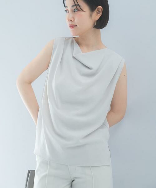 URBAN RESEARCH ROSSO / アーバンリサーチ ロッソ シャツ・ブラウス | クールタッチ 防シワドレープブラウス | 詳細19