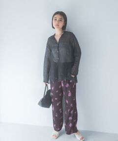 URBAN RESEARCH ROSSO / アーバンリサーチ ロッソ その他パンツ | ダークプリントイージーワイドパンツ