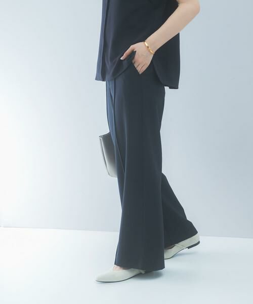 URBAN RESEARCH ROSSO / アーバンリサーチ ロッソ その他パンツ | クールタッチ 防シワ ストレートパンツ | 詳細3