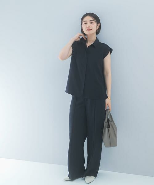 URBAN RESEARCH ROSSO / アーバンリサーチ ロッソ その他パンツ | クールタッチ 防シワ ストレートパンツ | 詳細4