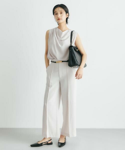 URBAN RESEARCH ROSSO / アーバンリサーチ ロッソ その他パンツ | クールタッチ 防シワ ストレートパンツ | 詳細18