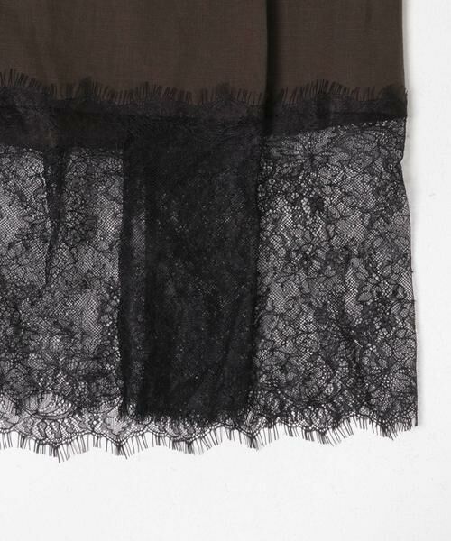 URBAN RESEARCH ROSSO / アーバンリサーチ ロッソ ロング・マキシ丈スカート | レースドッキングリネンスカート | 詳細8