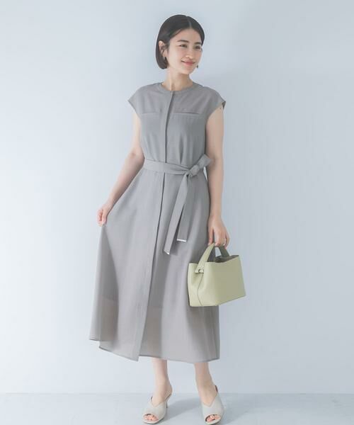 URBAN RESEARCH ROSSO / アーバンリサーチ ロッソ ワンピース | 『UR TECH DRYLUXE』ポケットデザインワンピース | 詳細17
