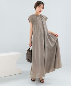 URBAN RESEARCH ROSSO / アーバンリサーチ ロッソ ワンピース | デザインスリーブマキシワンピース