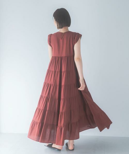 URBAN RESEARCH ROSSO / アーバンリサーチ ロッソ ワンピース | インドコットンティアードワンピース | 詳細3