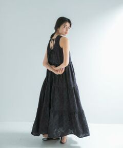 URBAN RESEARCH ROSSO / アーバンリサーチ ロッソ ワンピース | インドコットン バックシャンワンピース