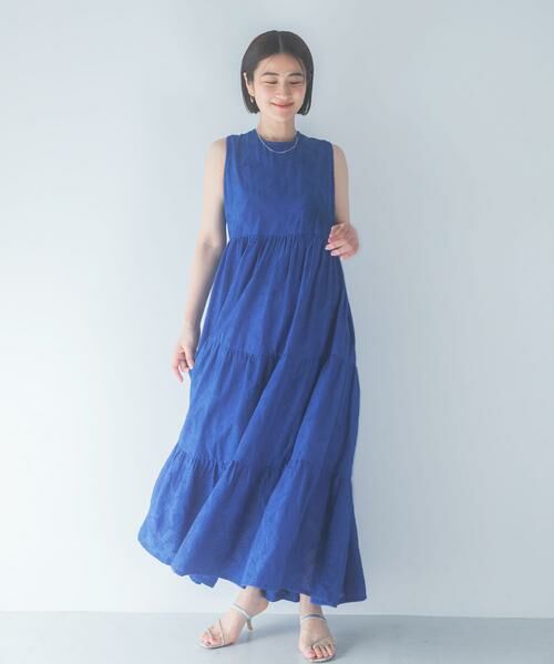 URBAN RESEARCH ROSSO / アーバンリサーチ ロッソ ワンピース | インドコットン バックシャンワンピース | 詳細2