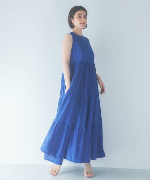 URBAN RESEARCH ROSSO / アーバンリサーチ ロッソ ワンピース | インドコットン バックシャンワンピース | 詳細3