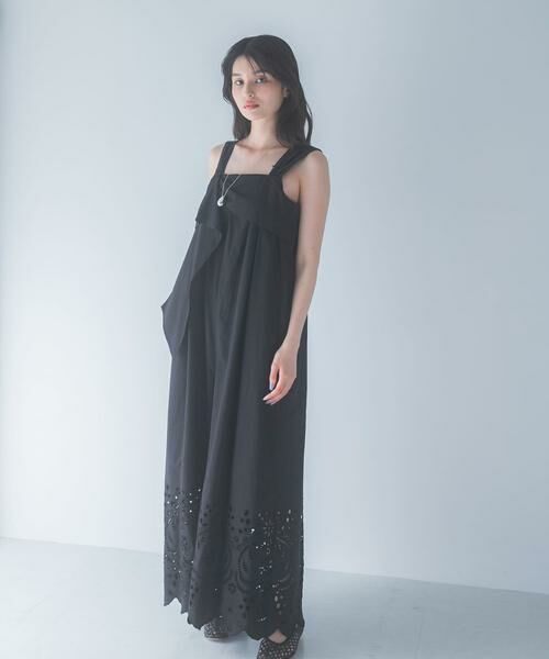 URBAN RESEARCH ROSSO / アーバンリサーチ ロッソ サロペット・オールインワン | コットンエンブロイダリーオールインワン | 詳細15
