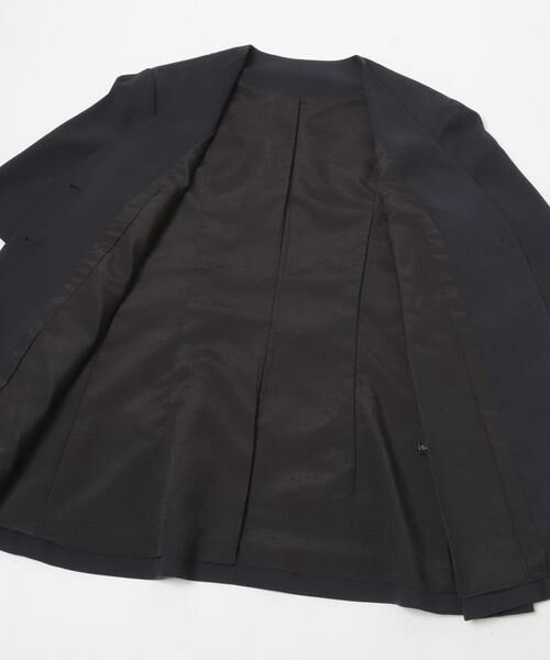URBAN RESEARCH ROSSO / アーバンリサーチ ロッソ ノーカラージャケット | クールタッチ 防シワ ハーフスリーブジャケット | 詳細10