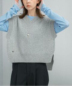 URBAN RESEARCH ROSSO / アーバンリサーチ ロッソ ベスト | ADAWASｘEZ　CASHMERE-BLEND VEST