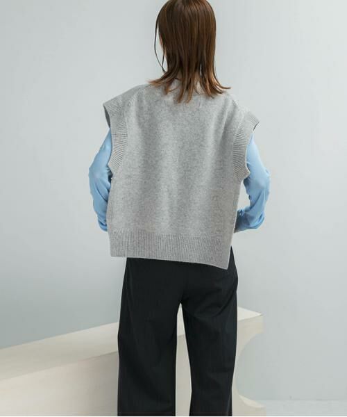 URBAN RESEARCH ROSSO / アーバンリサーチ ロッソ ベスト | ADAWASｘEZ　CASHMERE-BLEND VEST | 詳細2