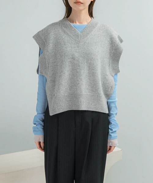 URBAN RESEARCH ROSSO / アーバンリサーチ ロッソ ベスト | ADAWASｘEZ　CASHMERE-BLEND VEST | 詳細4