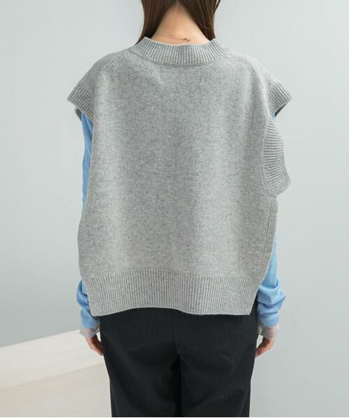 URBAN RESEARCH ROSSO / アーバンリサーチ ロッソ ベスト | ADAWASｘEZ　CASHMERE-BLEND VEST | 詳細6