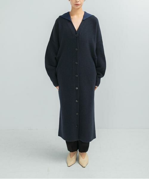 URBAN RESEARCH ROSSO / アーバンリサーチ ロッソ カーディガン・ボレロ | ADAWASｘEZ　CASHMERE-BLEND L CARDIGAN | 詳細3