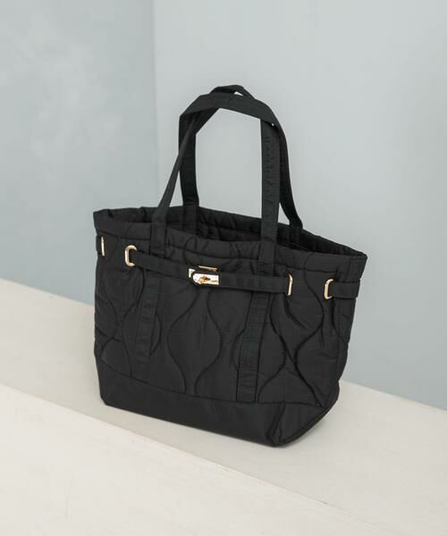 URBAN RESEARCH ROSSO / アーバンリサーチ ロッソ トートバッグ | TRIFFER　ナイロンステッチBAG（ブラック）