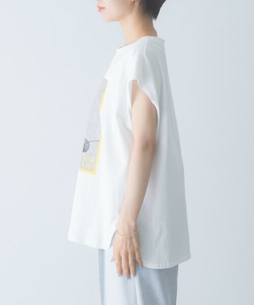 URBAN RESEARCH ROSSO / アーバンリサーチ ロッソ Tシャツ | CHIGNON　PHOTOプリントフレンチ | 詳細7