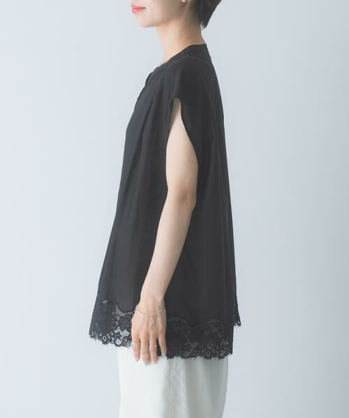 URBAN RESEARCH ROSSO / アーバンリサーチ ロッソ シャツ・ブラウス | CHIGNON　レースシアーフレンチブラウス | 詳細15