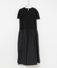 URBAN RESEARCH ROSSO / アーバンリサーチ ロッソ ワンピース | Mewl　ペタルスリーブドッキングワンピース