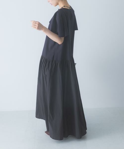 URBAN RESEARCH ROSSO / アーバンリサーチ ロッソ ワンピース | Mewl　ペタルスリーブドッキングワンピース | 詳細3