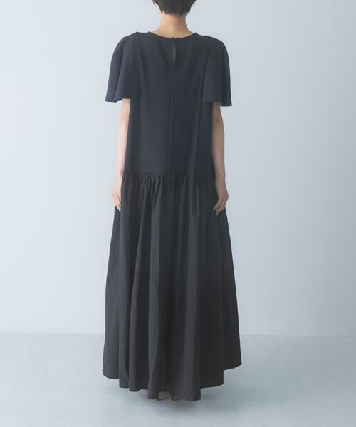 URBAN RESEARCH ROSSO / アーバンリサーチ ロッソ ワンピース | Mewl　ペタルスリーブドッキングワンピース | 詳細8