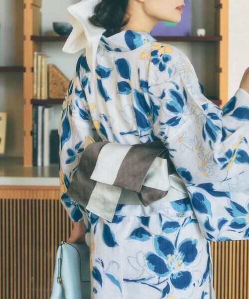 URBAN RESEARCH ROSSO / アーバンリサーチ ロッソ 着物・浴衣・小物類 | 婦人帯 菊菱柄（ブラウン系その他）