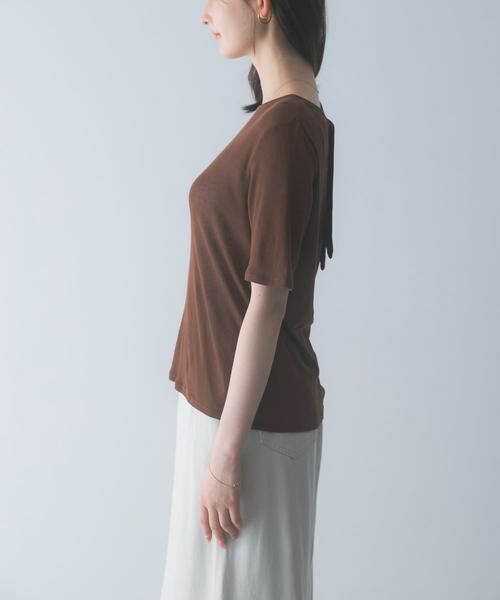 URBAN RESEARCH ROSSO / アーバンリサーチ ロッソ Tシャツ | バックリボンカットソー | 詳細6