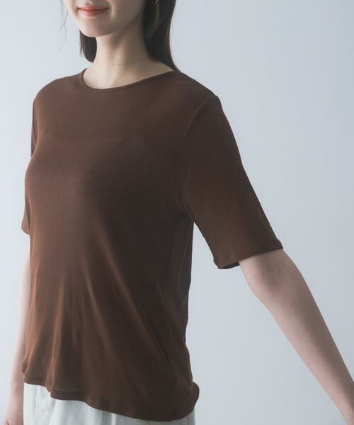 URBAN RESEARCH ROSSO / アーバンリサーチ ロッソ Tシャツ | バックリボンカットソー | 詳細8