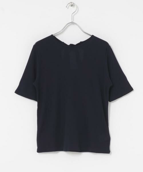 URBAN RESEARCH ROSSO / アーバンリサーチ ロッソ Tシャツ | バックリボンカットソー（ネイビー）