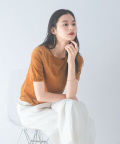 URBAN RESEARCH ROSSO / アーバンリサーチ ロッソ Tシャツ | バックスリットシアーベロアカットソー