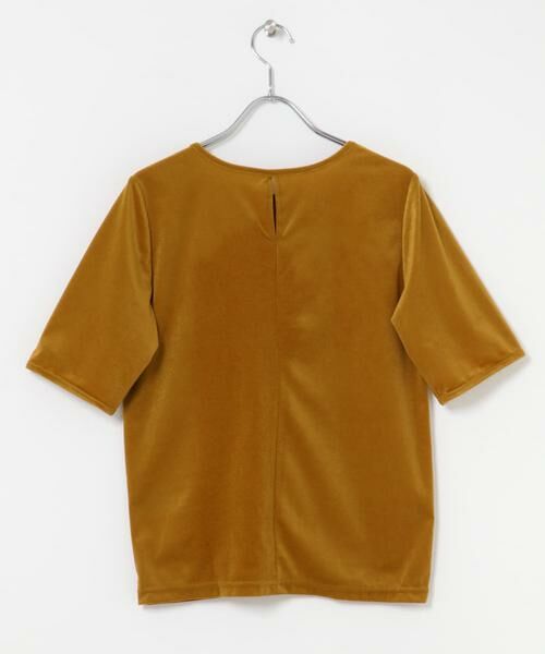 URBAN RESEARCH ROSSO / アーバンリサーチ ロッソ Tシャツ | バックスリットシアーベロアカットソー | 詳細9