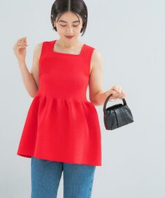 URBAN RESEARCH ROSSO / アーバンリサーチ ロッソ ニット・セーター | ウォッシャブルペプラムニットトップス