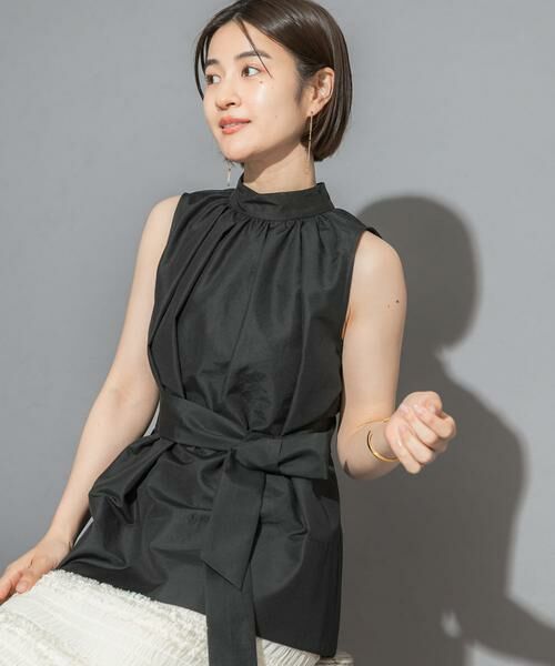 URBAN RESEARCH ROSSO / アーバンリサーチ ロッソ シャツ・ブラウス | ウエストマークハイネックシャツブラウス | 詳細12