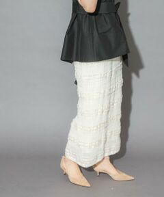 URBAN RESEARCH ROSSO / アーバンリサーチ ロッソ ロング・マキシ丈スカート | ラメジャガードストレートスカート