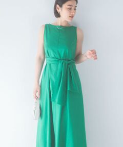 URBAN RESEARCH ROSSO / アーバンリサーチ ロッソ ワンピース | リネン混リボンドレス