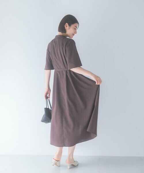 URBAN RESEARCH ROSSO / アーバンリサーチ ロッソ ワンピース | ウォッシャブルフレアスリーブワンピース | 詳細3