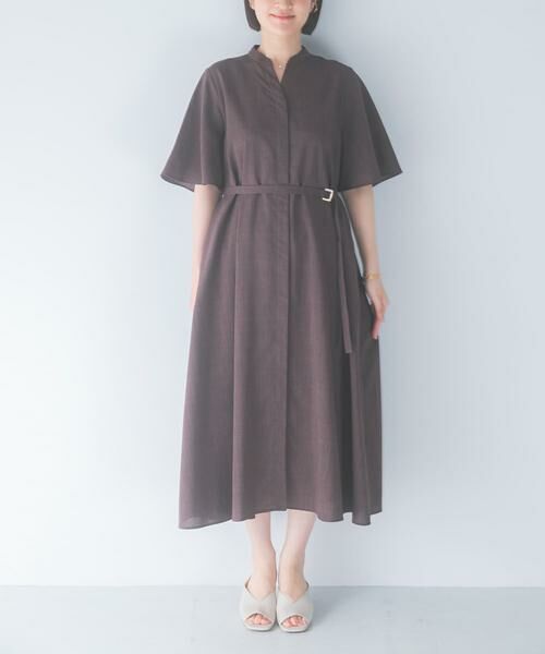 URBAN RESEARCH ROSSO / アーバンリサーチ ロッソ ワンピース | ウォッシャブルフレアスリーブワンピース | 詳細4
