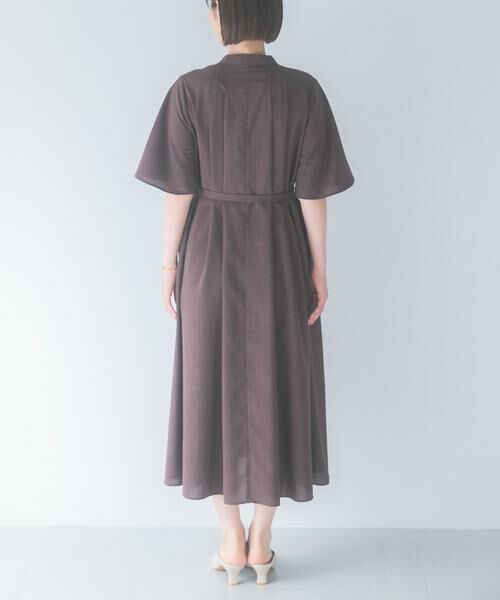 URBAN RESEARCH ROSSO / アーバンリサーチ ロッソ ワンピース | ウォッシャブルフレアスリーブワンピース | 詳細6