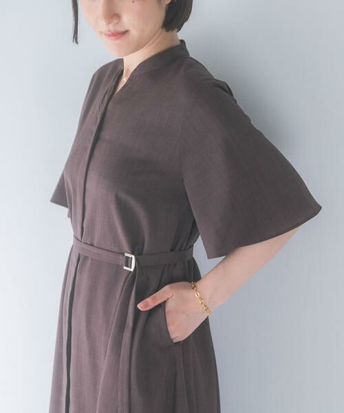 URBAN RESEARCH ROSSO / アーバンリサーチ ロッソ ワンピース | ウォッシャブルフレアスリーブワンピース | 詳細8