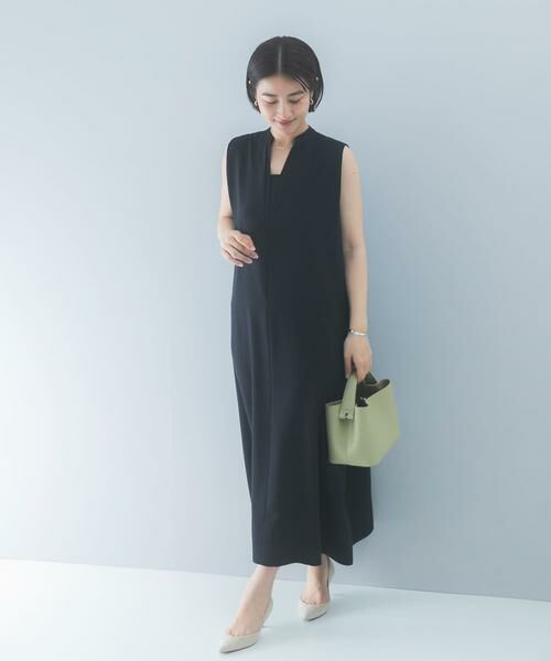 URBAN RESEARCH ROSSO / アーバンリサーチ ロッソ ワンピース | クールタッチ 吸水速乾キーネックフレアワンピース | 詳細14