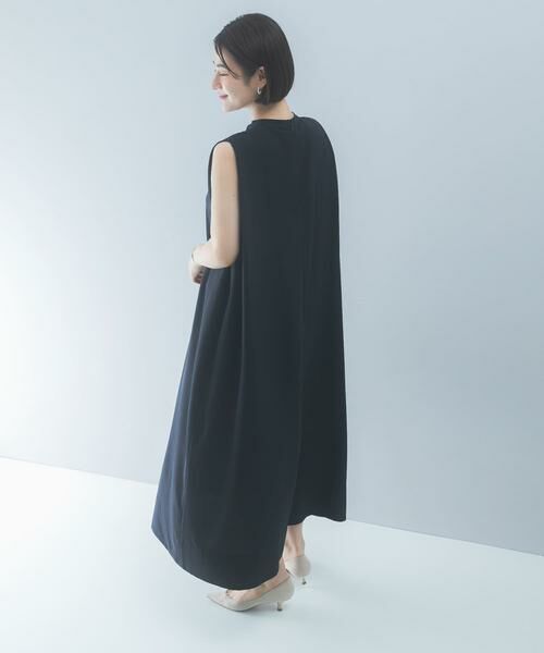 URBAN RESEARCH ROSSO / アーバンリサーチ ロッソ ワンピース | クールタッチ 吸水速乾キーネックフレアワンピース | 詳細15