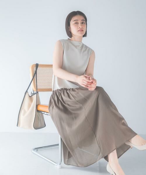 URBAN RESEARCH ROSSO / アーバンリサーチ ロッソ ワンピース | ドッキングストレートワンピース | 詳細1