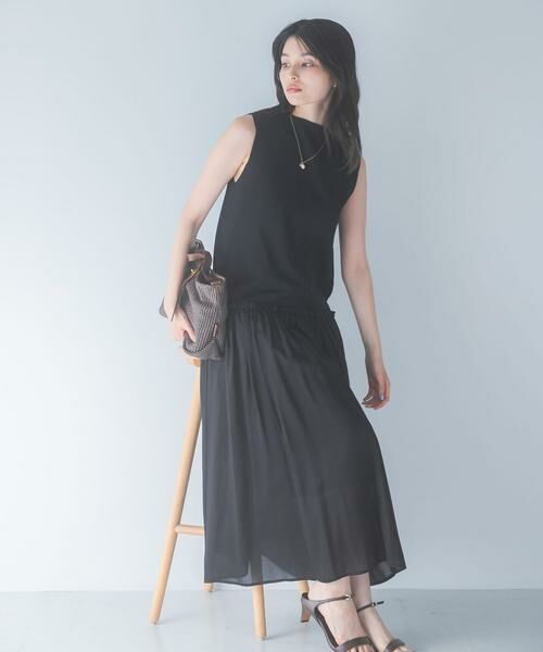 URBAN RESEARCH ROSSO / アーバンリサーチ ロッソ ワンピース | ドッキングストレートワンピース | 詳細13