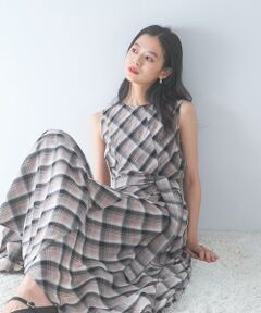 URBAN RESEARCH ROSSO / アーバンリサーチ ロッソ ワンピース | ベルト付フレアシルエットロングドレス