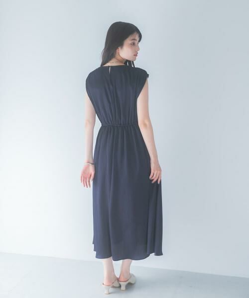 URBAN RESEARCH ROSSO / アーバンリサーチ ロッソ ワンピース | 楊柳サテンウエストマークワンピース | 詳細19