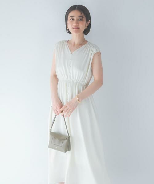URBAN RESEARCH ROSSO / アーバンリサーチ ロッソ ワンピース | 楊柳サテンウエストマークワンピース | 詳細28
