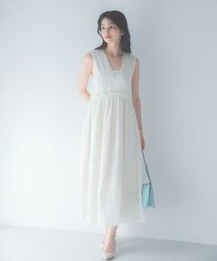 URBAN RESEARCH ROSSO / アーバンリサーチ ロッソ ワンピース | カットジャガードVネックワンピース