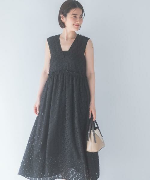 URBAN RESEARCH ROSSO / アーバンリサーチ ロッソ ワンピース | カットジャガードVネックワンピース | 詳細11