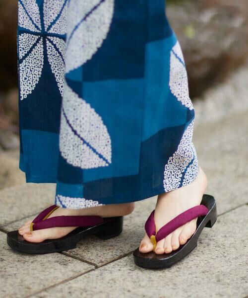 URBAN RESEARCH ROSSO / アーバンリサーチ ロッソ 着物・浴衣・小物類 | 『別注』婦人下駄 A（バーガンディー）